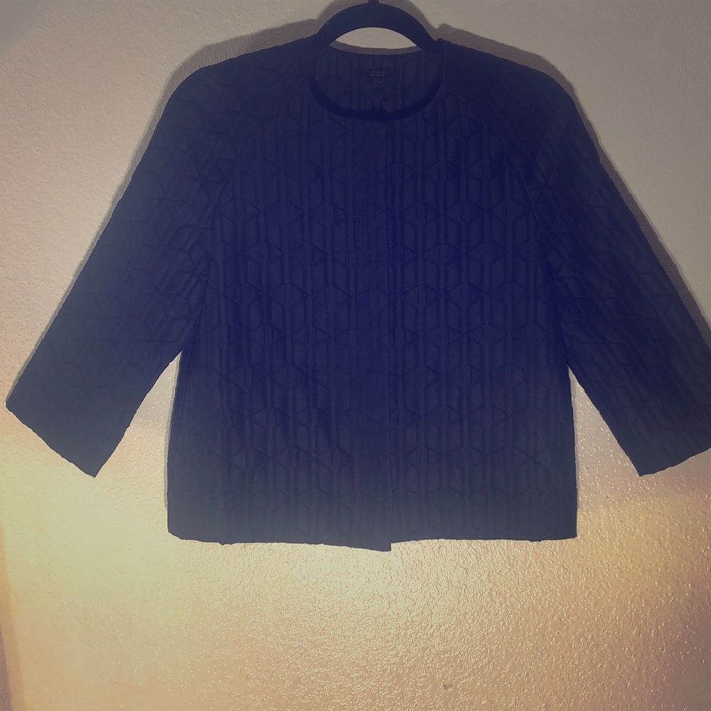 Cos hidden button up jacket